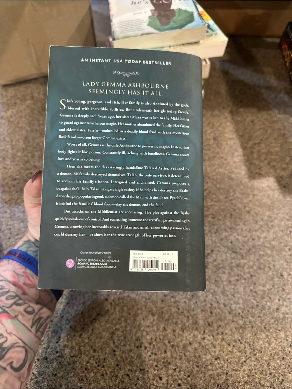 A Crown of Ivy and Glass - Blue Paperback